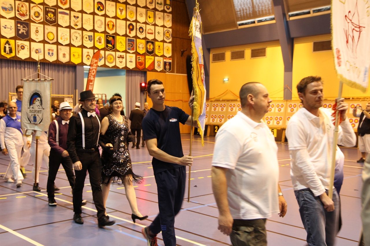 Les archers de la savoureuse au 24H internationales de Belfort 2017.